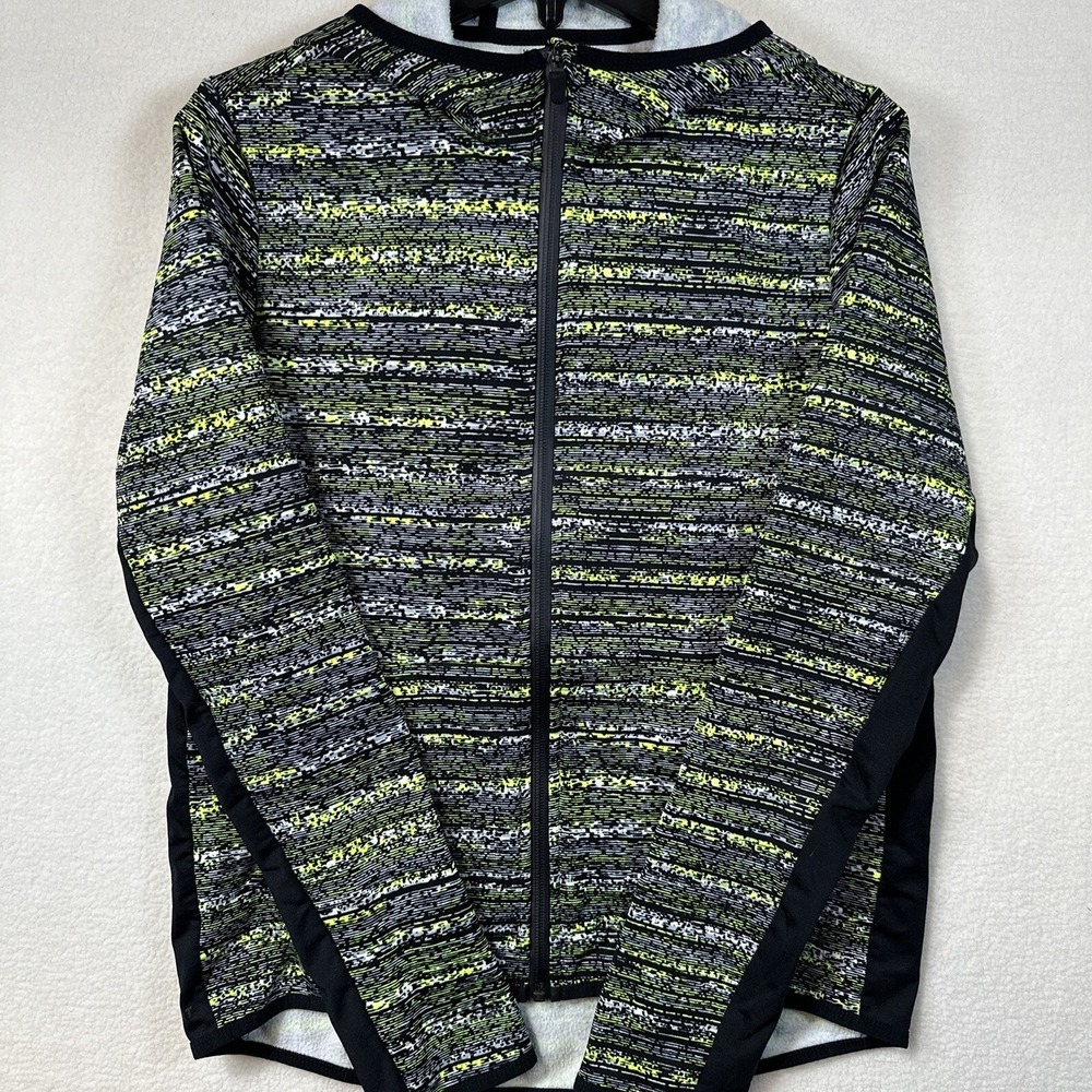 Nike Womens Therma All Time Tech Static Full Zip Hoodie Green M 696250-702